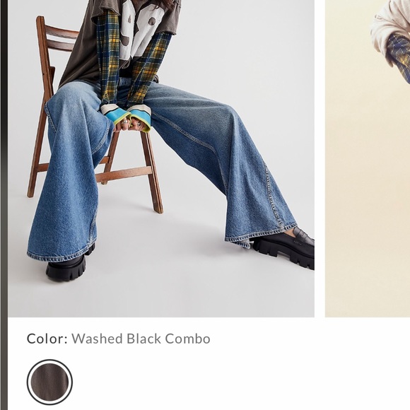 NWT free people combo Med so cute not brownish like shown gray - Picture 3 of 7